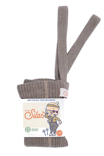 Silly Silas, Hippy maillot zonder voetjes - cocoa blend