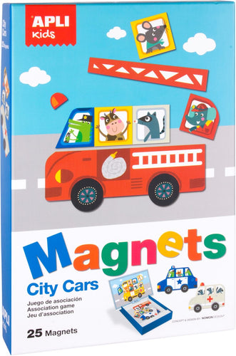 Apli, magneetdoos - Broom, city cars