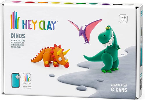 Hey Clay, boetseerklei - dinosaurussen