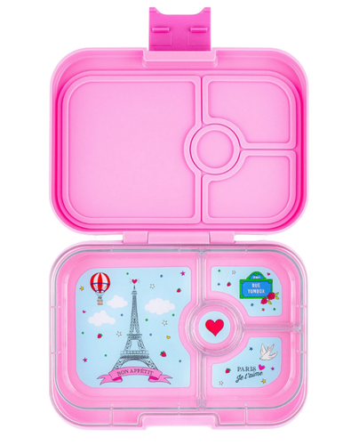 Yumbox, lunchbox panino 4 vakken - fifi pink Paris