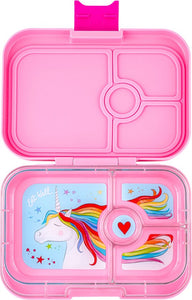 Yumbox, lunchbox panino 4 vakken - pink unicorn