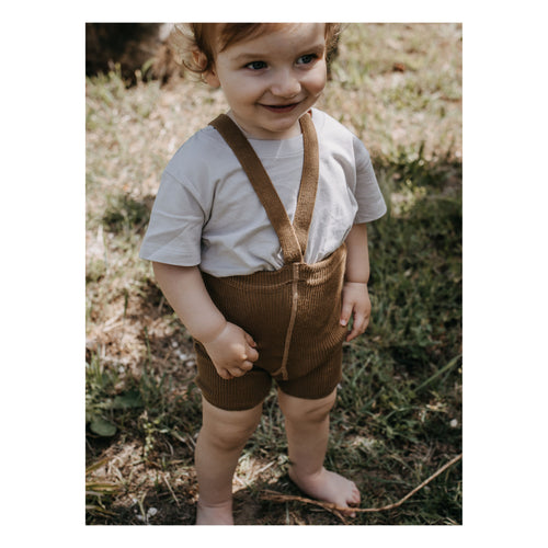 Silly Silas, shorty maillot  - acorn brown