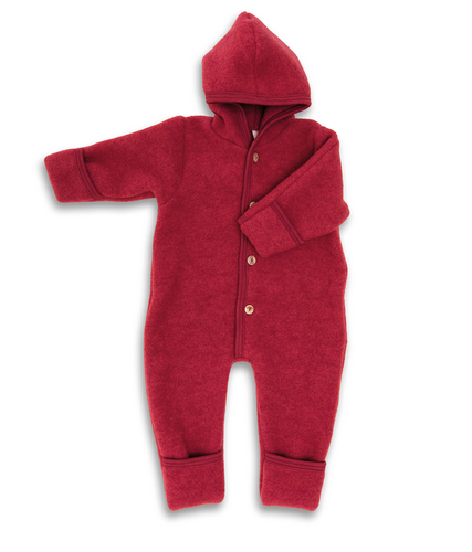 Engel Natur, wol-fleece pakje - jasper red