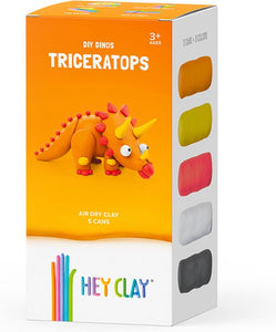 Hey Clay, boetseerklei - triceratops