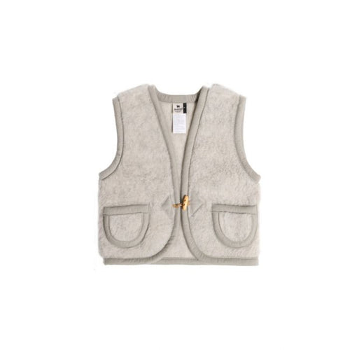 Alwero, wollen bodywarmer - light grey