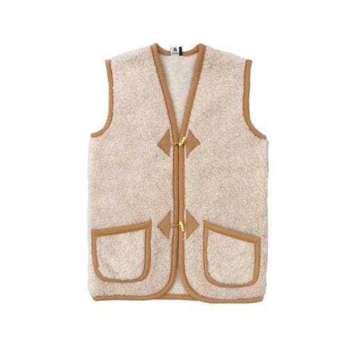 Alwero, wollen bodywarmer Adult - beige