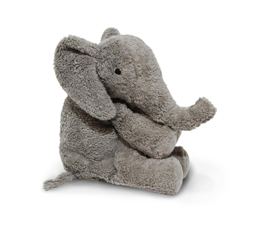 Senger Naturwelt, knuffel/warmte kussen small - elephant grijs