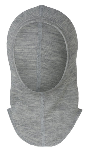 Engel Natur, balaclava muts  - grey mélange