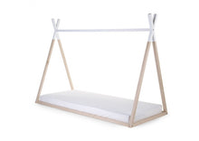 Afbeelding in Gallery-weergave laden, Tipi bed - 90x200 natural/wit