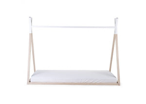 Tipi bed - 90x200 natural/wit